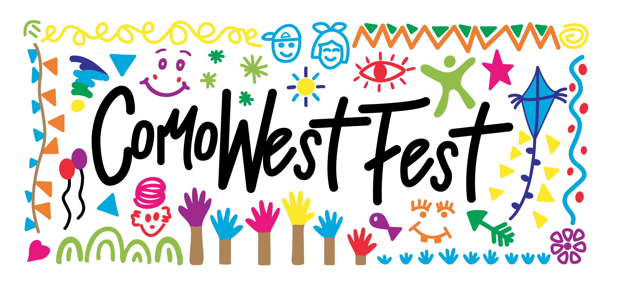 L1 cwps como west fest vector logo color